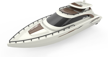 Barca RC cu telecomanda Rising Sun Yacht / Lungime 38 cm / 2 4 Ghz/ Viteza 15 Km/h / Raza 50 m / 2 motoare / RTR / 8+ 