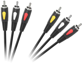 Cablu Audio Video Cabletech 3 RCA 1.8m 