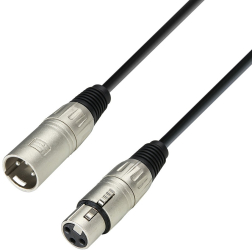 Cablu microfon XLR 3m Adam Hall Cables 3 STAR MMF 0300 