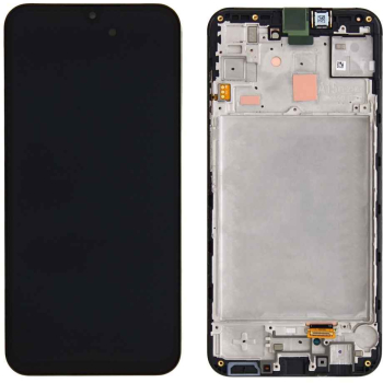 Display ecran cu Touchscreen si Rama compatibil cu Samsung A15 4G/ A15 5G A155 / A156 Negru 
