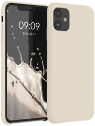 Husa pentru Apple iPhone 11 Silicon Crem 49724.210 