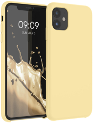 Husa pentru Apple iPhone 11 Silicon Galben 49724.158 