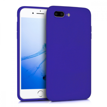Husa pentru Apple iPhone 8 Plus / iPhone 7 Plus Silicon Albastru 39499.134 
