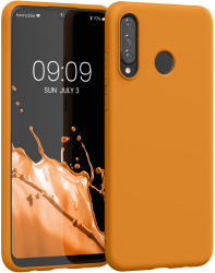 Husa pentru Huawei P30 Lite Silicon Portocaliu 47499.201 