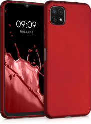 Husa pentru Samsung Galaxy A22 5G Silicon Rosu 55247.36 