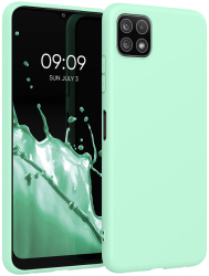 Husa pentru Samsung Galaxy A22 5G Silicon Verde 55245.50 
