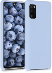 Husa pentru Samsung Galaxy A41 Silicon Albastru 52301.58 