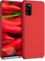 Husa pentru Samsung Galaxy A41 Silicon Rosu 52301.51 