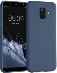 Husa pentru Samsung Galaxy A6 2018 Silicon Albastru 45247.116 