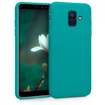 Husa pentru Samsung Galaxy A6 2018 Silicon Albastru 45247.57 