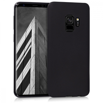 Husa pentru Samsung Galaxy S9 Silicon Negru 44089.47 