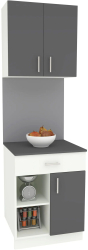 Set Bucatarie haaus Berna Antracit/Alb L 60 cm 