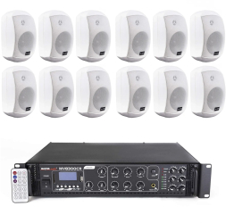 Sistem sonorizare exterior Master Audio 12 boxe XB530W Bluetooth USB 