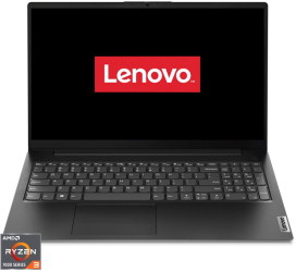 Laptop Lenovo V15 G4 AMN FHD AMD Ryzen 3 7320U 8GB DDR5 256GB SSD Radeon 610M No OS Business Black 