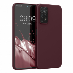 Husa Kwmobile pentru Xiaomi Redmi Note 11 Pro/Redmi Note 11 Pro 5G Silicon Violet 57369.190 