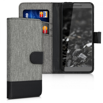 Husa pentru Alcatel 3 2019 / 3L 2019 Textil Gri 48095.22 