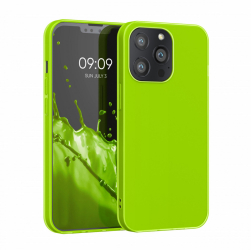 Husa pentru Apple iPhone 13 Pro Silicon Verde 55957.75 kwmobile 
