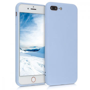Husa pentru Apple iPhone 8 Plus / iPhone 7 Plus Silicon Albastru 49981.58 