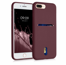 Husa pentru Apple iPhone 8 Plus / iPhone 7 Plus Silicon Violet 49102.190 kwmobile 