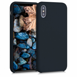 Husa pentru Apple iPhone X / iPhone XS Silicon Albastru 46313.186 