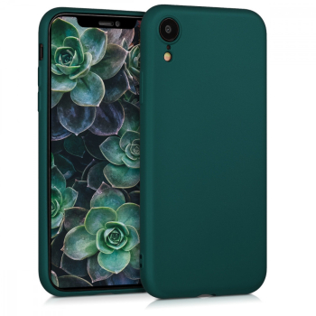 Husa pentru Apple iPhone XR Silicon Verde 46549.14 