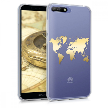Husa pentru Huawei Y6 2018 Silicon Gold 45413.01 