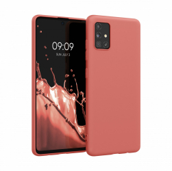 Husa pentru Samsung Galaxy A51 Silicon Roz 51196.215 