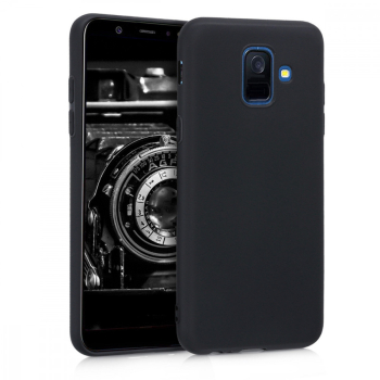 Husa pentru Samsung Galaxy A6 2018 Silicon Negru 45247.47 
