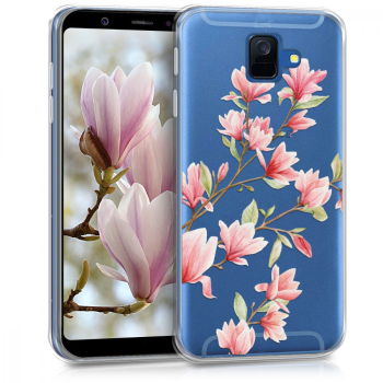 Husa pentru Samsung Galaxy A6 2018 Silicon Roz 45250.02 