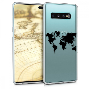 Husa pentru Samsung Galaxy S10 Plus Silicon Transparent 47458.01 