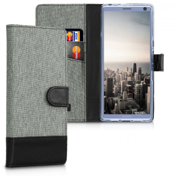 Husa pentru Sony Xperia 10 Plus Textil Gri 48001.01 