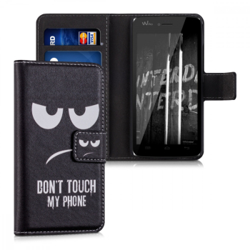 Husa pentru Wiko Birdy Piele ecologica Negru 35604.01