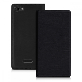 Husa pentru Wiko Fever Piele ecologica Negru 35967.01 
