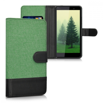 Husa pentru Wiko Fever Textil Verde 37601.71 