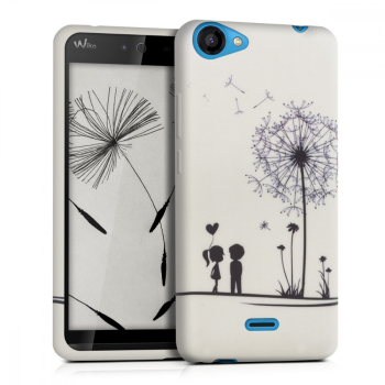 Husa pentru Wiko Rainbow Jam Silicon Alb 35124.02 