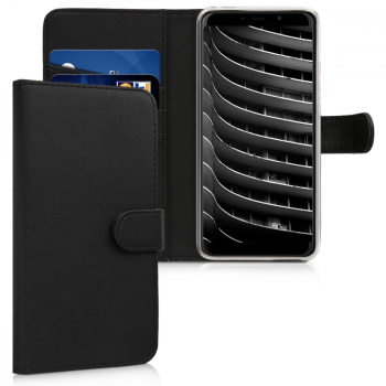 Husa pentru Wiko View Max Piele ecologica Negru 45875.01 