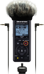 Reportofon stereo OLYMPUS OM SYSTEM LS-P5 PCM liniar Videographer Kit