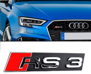 Emblema RS3 grila fata Audi Sline 
