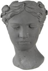 Ghiveci piatra gri 18x17x25 cm 