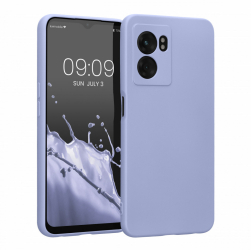 Husa Kwmobile pentru OPPO A77 Silicon Albastru 59245.139 