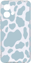 Husa BestCase® Clear Silicon 2MM Compatibila Cu Motorola Moto G84 Blue Cow Antisoc Protectie Camera Margini ridicate pentru protect 