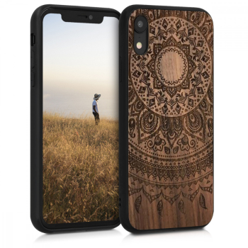 Husa pentru Apple iPhone XR Lemn Maro 46748.05 