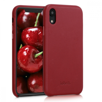 Husa pentru Apple iPhone XR Piele naturala Rosu 45955.09 