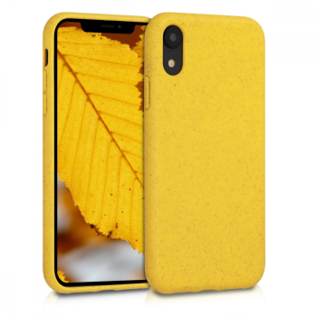 Husa pentru Apple iPhone XR Silicon Galben 49105.06 