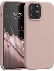 Husa pentru iPhone 13 Pro Max Silicon Crem 55881.10 