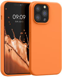 Husa pentru iPhone 13 Pro Silicon Portocaliu 55880.150 