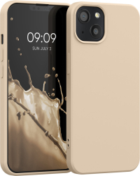 Husa pentru iPhone 13 Silicon Crem 55948.154 