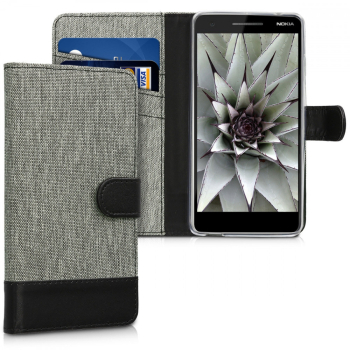 Husa pentru Nokia 2.1 2018 Textil Gri 45388.01 