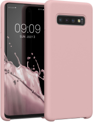 Husa pentru Samsung Galaxy S10 Silicon Roz 47732.156 