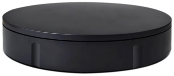 Masa foto motorizata 30 cm Neagra greutate suportata 100 kg rotativa 360 Grade cu telecomanda